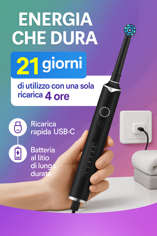 Oscillating Electric Toothbrush 5-in-1