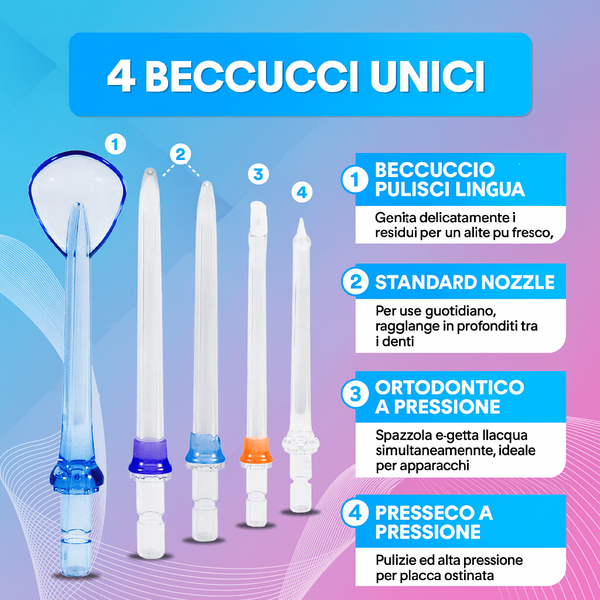 Dental Wireless 5-In-1 Water Flosser Pro