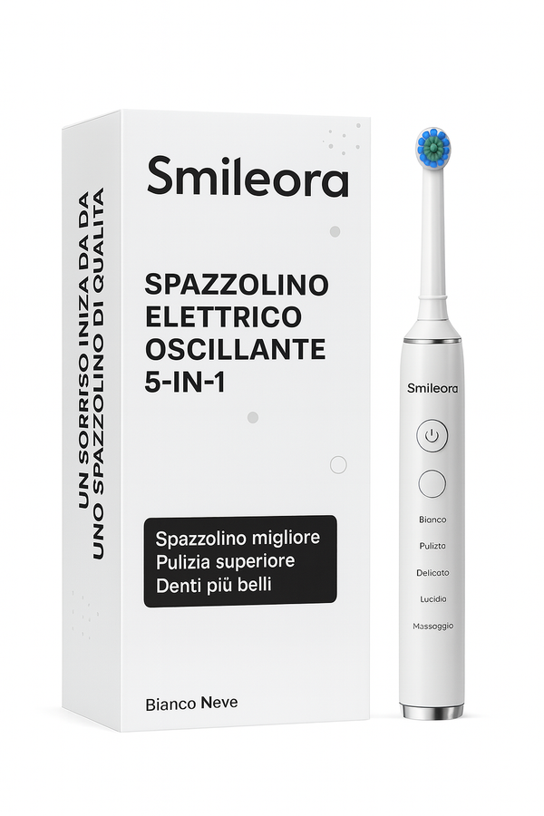 Oscillating Electric Toothbrush 5-in-1