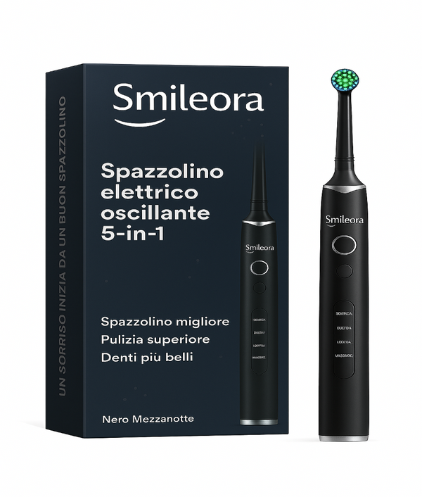 Oscillating Electric Toothbrush 5-in-1