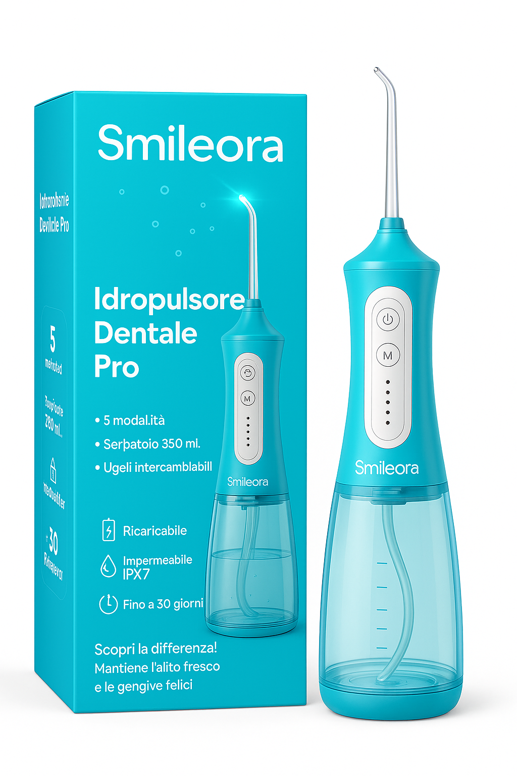 Dental Wireless 5-In-1 Water Flosser Pro