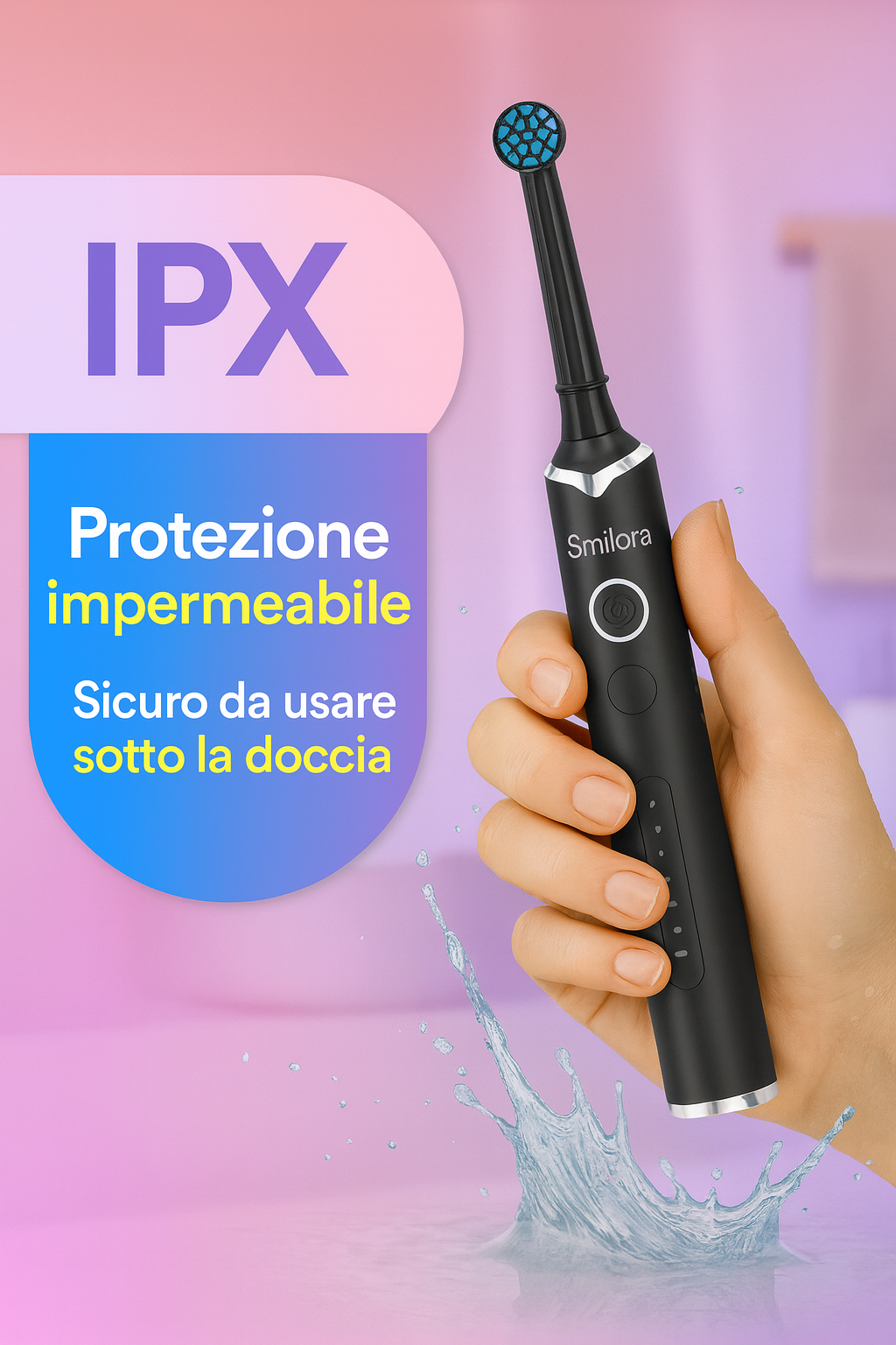 Oscillating Electric Toothbrush 5-in-1