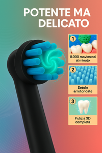 Oscillating Electric Toothbrush 5-in-1
