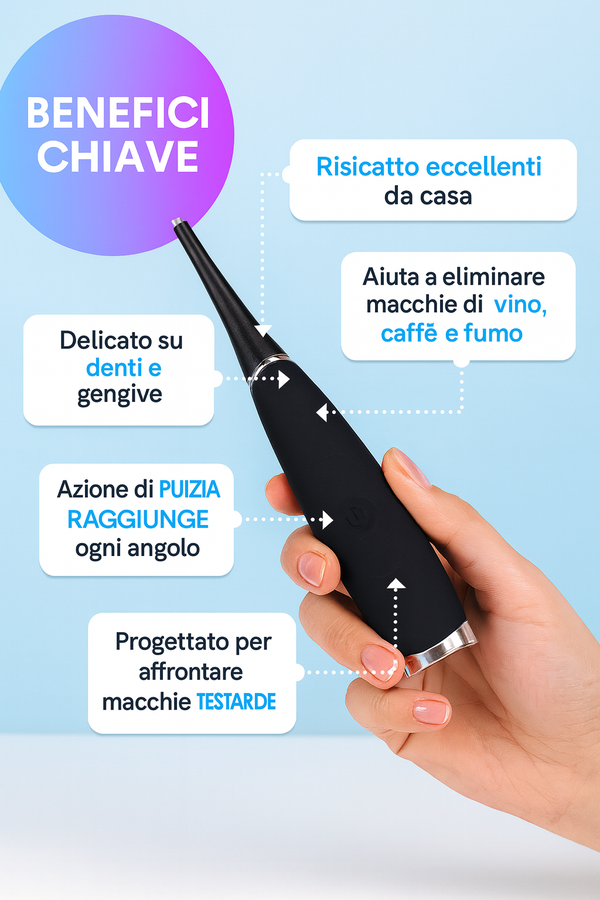 5-in-1 Ultrasonic Tooth Cleaner