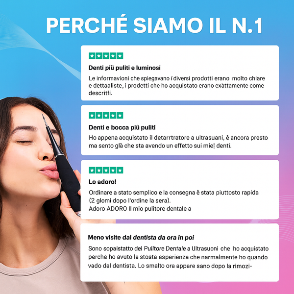 5-in-1 Ultrasonic Tooth Cleaner